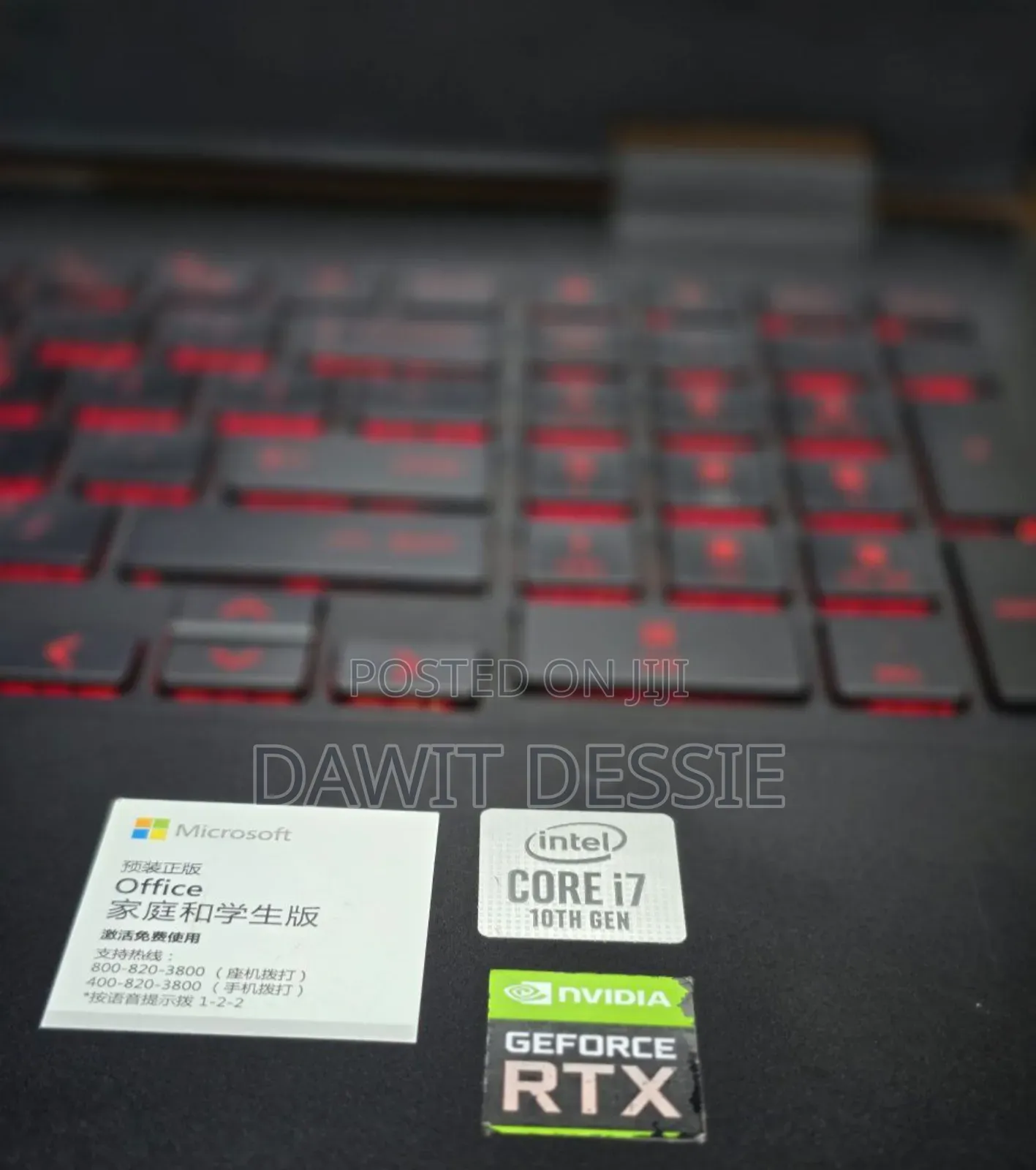 New Laptop HP Omen 15 16GB Intel Core I7 SSD 512GB