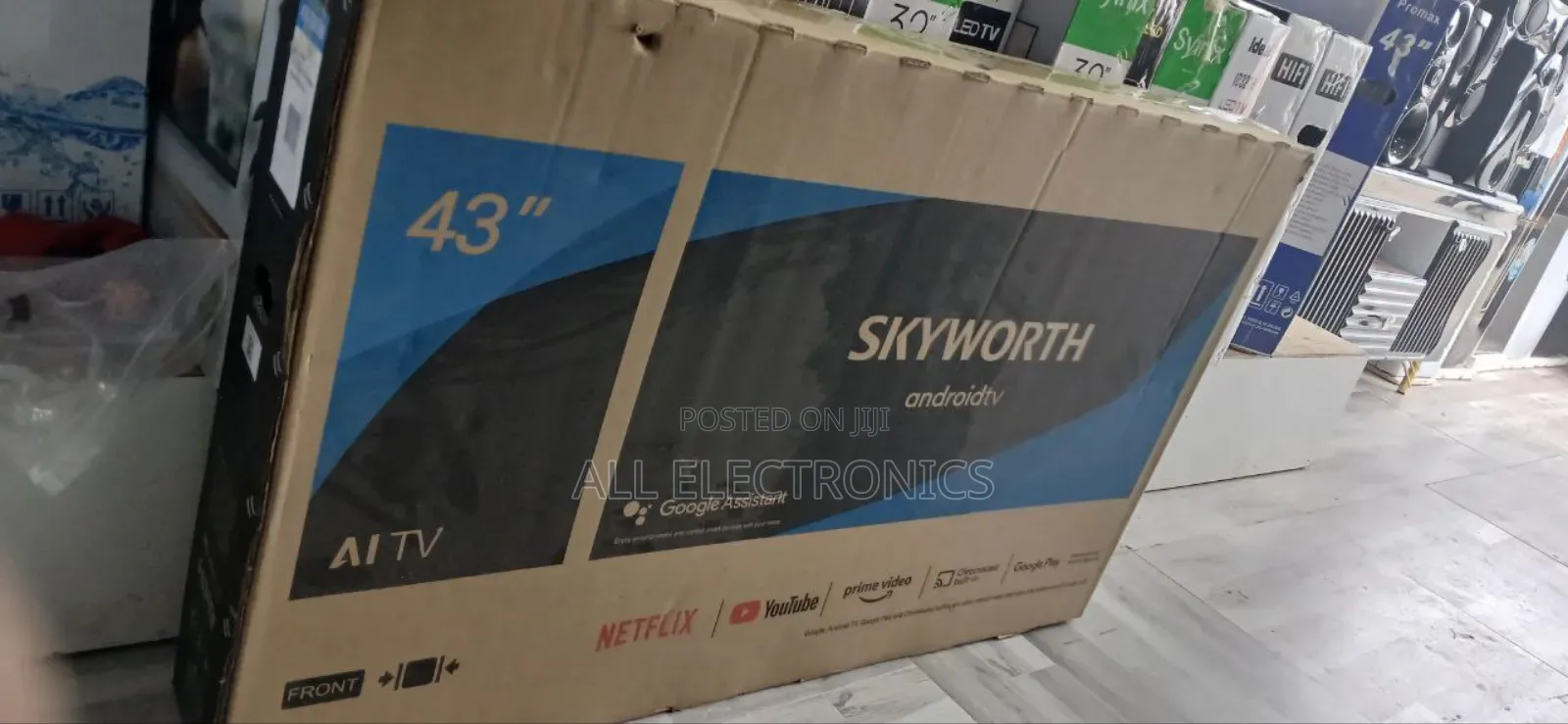 Skyworth 43 Inch Fremless Tv