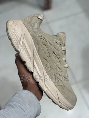 Hoka One One Men's Tan Suede Lifestyle Sneakers