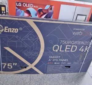  Enzo 75′′ Smart Tv – Big Screen Cinema Experience at Home