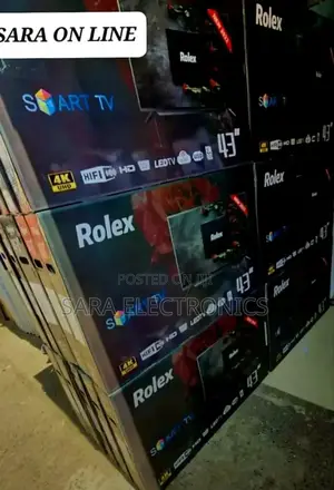 ☆Rolex 43" NEW 2026 SMART TVFree DeliveryPRICE 49,000