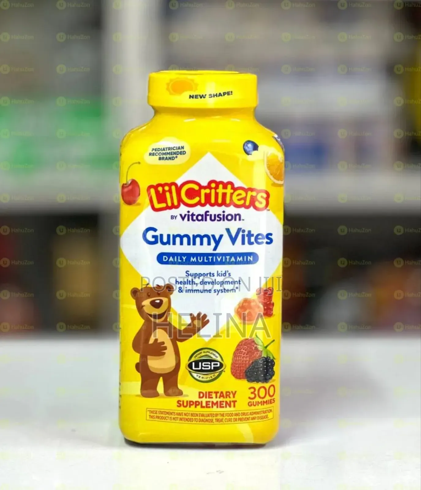 l'Il Critters 300 Gummy Vites Daily Multivitamin for Kids