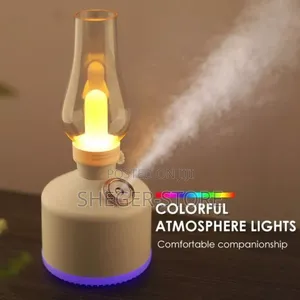 Rechargeable Vintagelamp Humidifier (በኤሌክትሪክ የሚሰራ, ለቤት መልካም መዓዛን የሚሰጥ