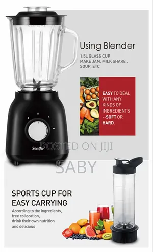 Sonifer 2 in 1 Juice Blender