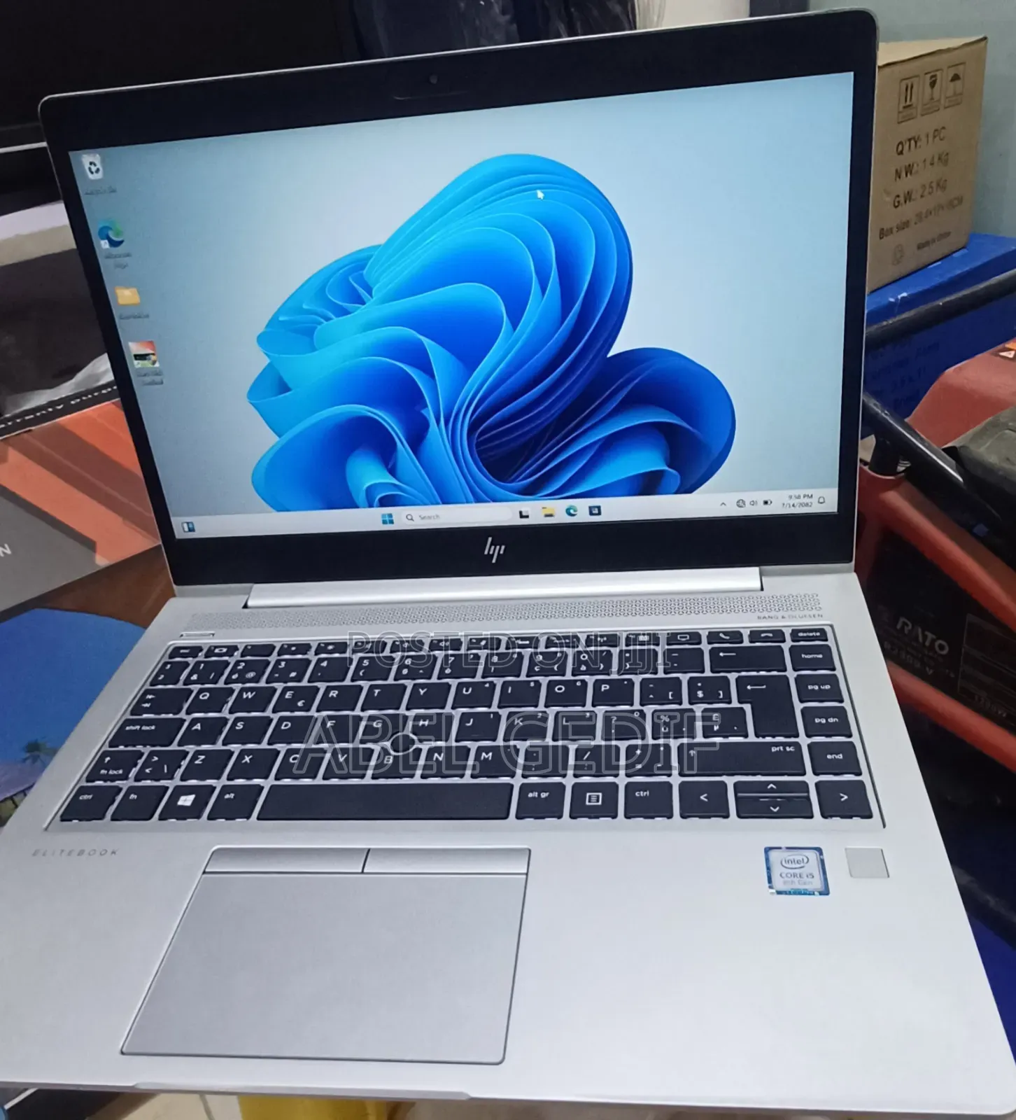 New Laptop HP EliteBook 840 16GB Intel Core I5 SSD 512GB