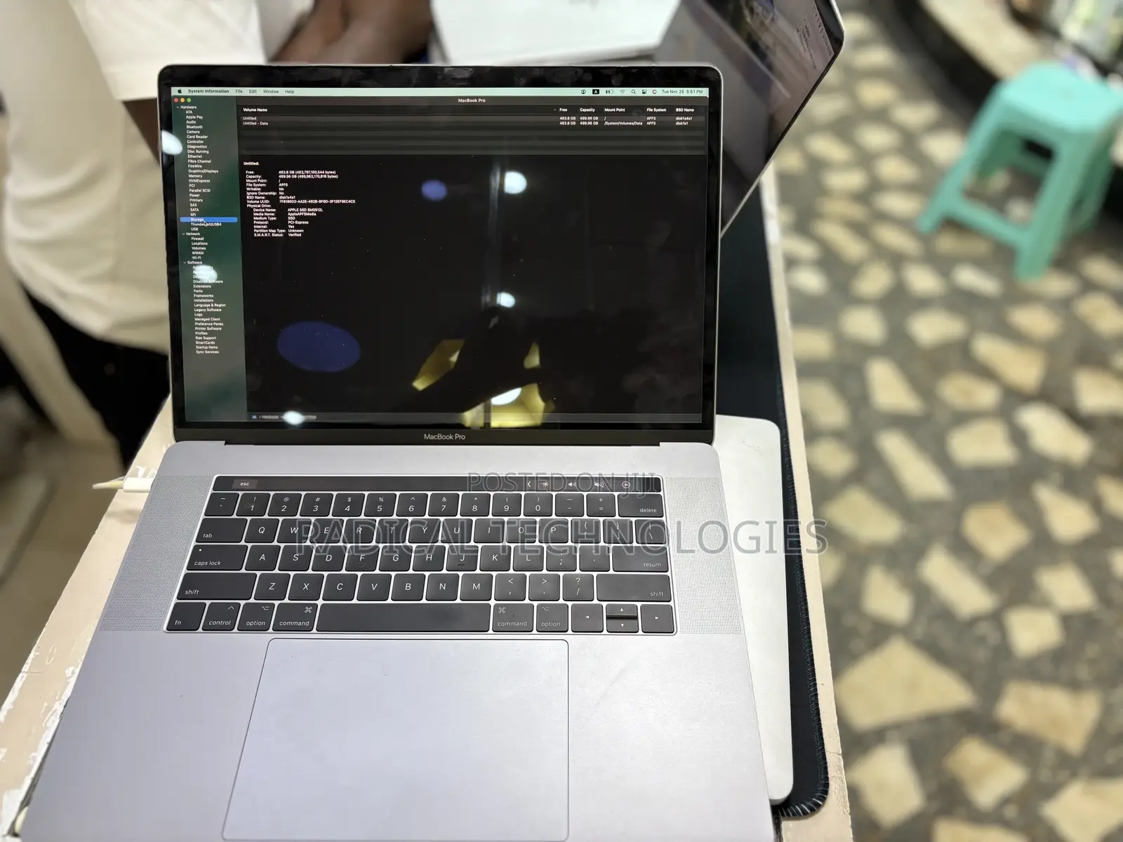 New Laptop Apple MacBook Pro 2017 16GB Intel Core I7 SSD 512GB