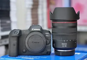 Canon R5 Camera With Red Lens