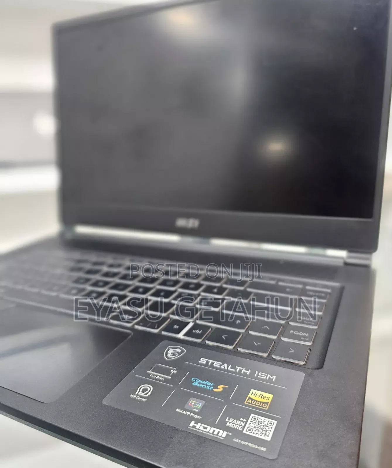 New Laptop MSI Stealth 16 AI Studio 16GB Intel Core I7 SSD 1T