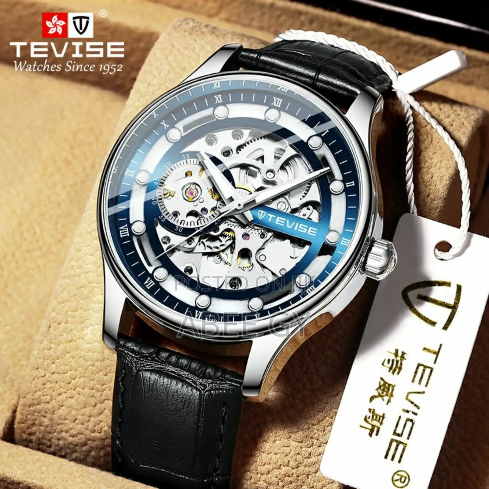 Tevise Automatic Mechanical Watches — Where Luxury Meets Precision.