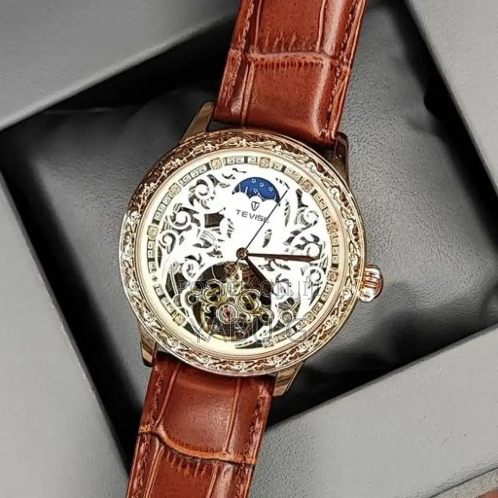 Tevise Automatic Men's Watch Elegant Sophisticated