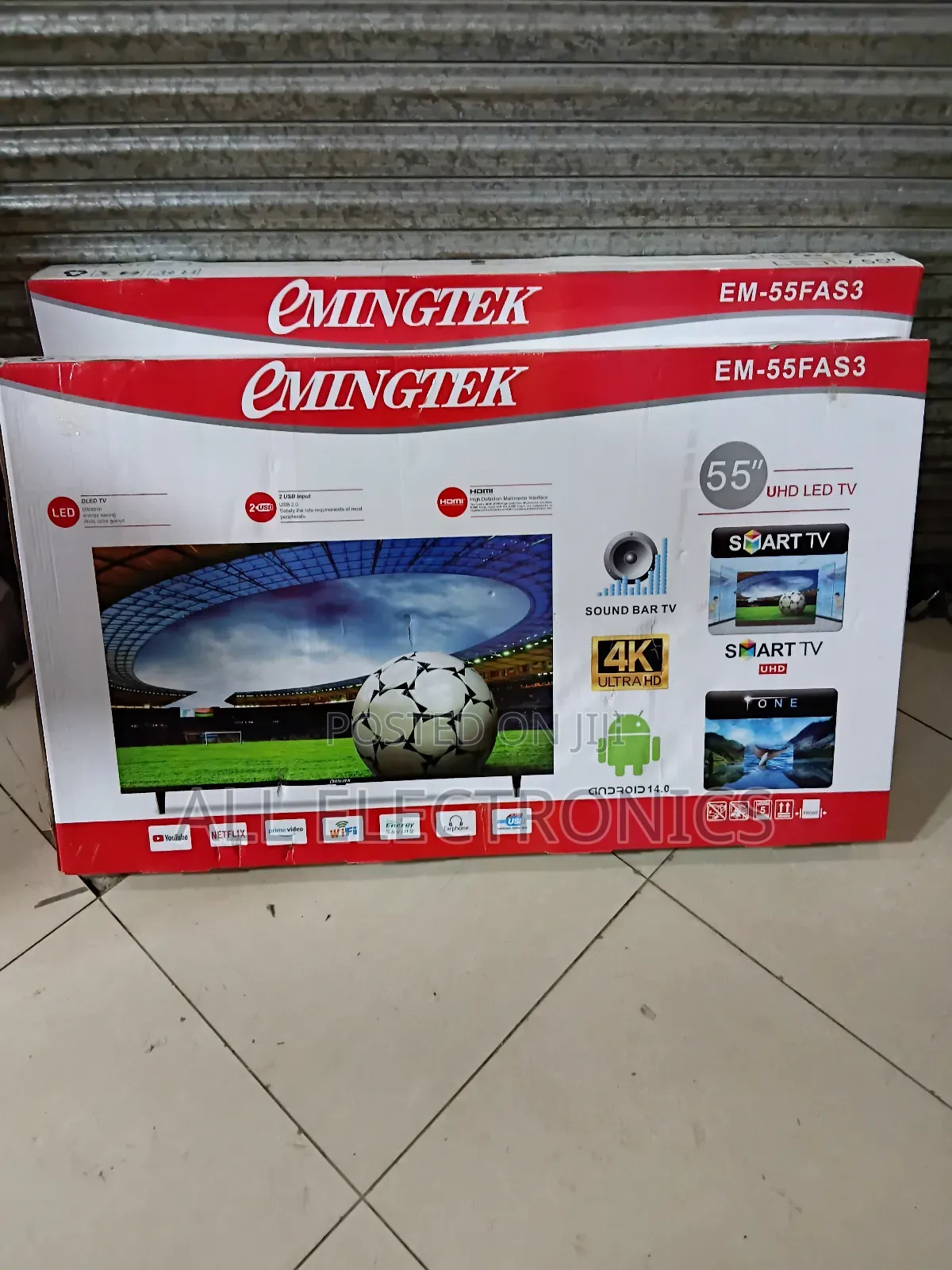 Emingtek 55''inch Ultra Hd Tv