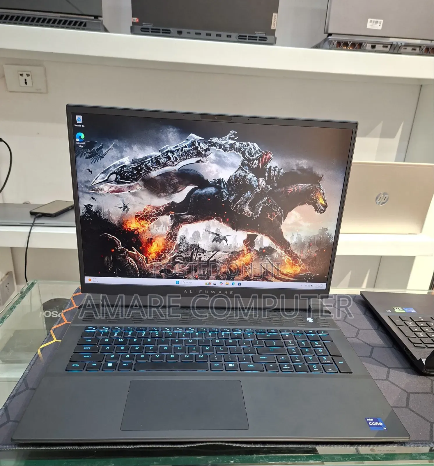 New Laptop Alienware M17x R2 32GB Intel Core I9 SSD 1T