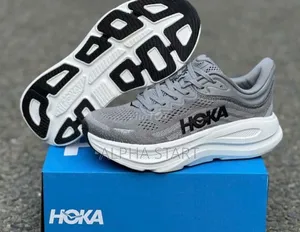 Hoka Bondi 9 'Grey Colorways' Men's Running Shoes