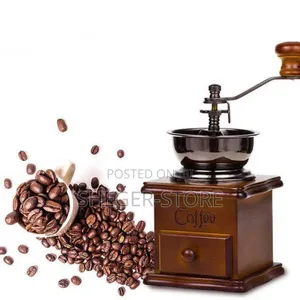 High Quality Manual Coffee Grinder (አነስተኛ የተቆላ ቡና መፍጪያ, ኤሌክትሪክ አይፈልግም)