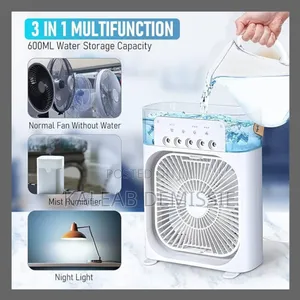 3in1 Humidifier and Cooling Fan