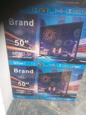Brand Tv 50inch Smart Double Glass