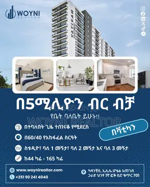 1bdrm Apartment in Bole for sale