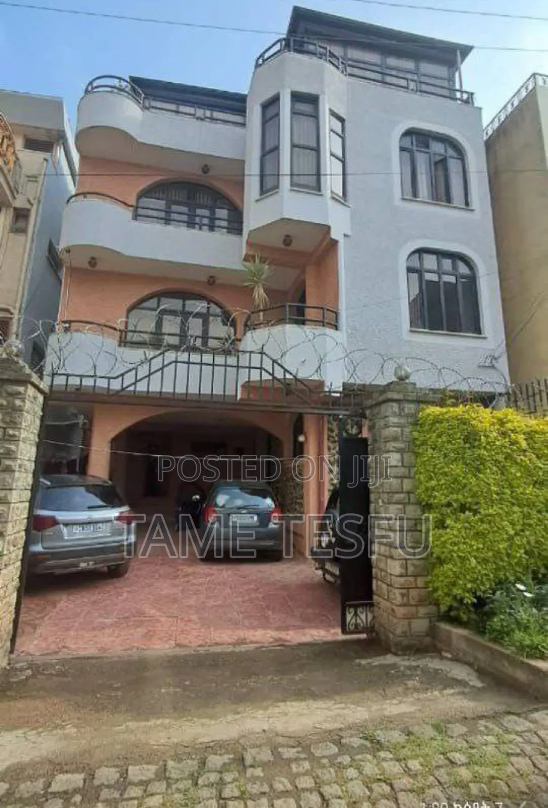 Furnished 6bdrm House in መገናኛ ቶፕ ቪውB+G+2, Yeka for sale