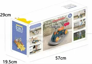 Baby Musical Walker 6in1 የህጻን መለማመጃ 2ኢን1 እንቅስቃሴ
