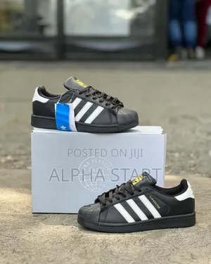 Adidas Superstar Old School High Master Quality Flat Lather Shoes