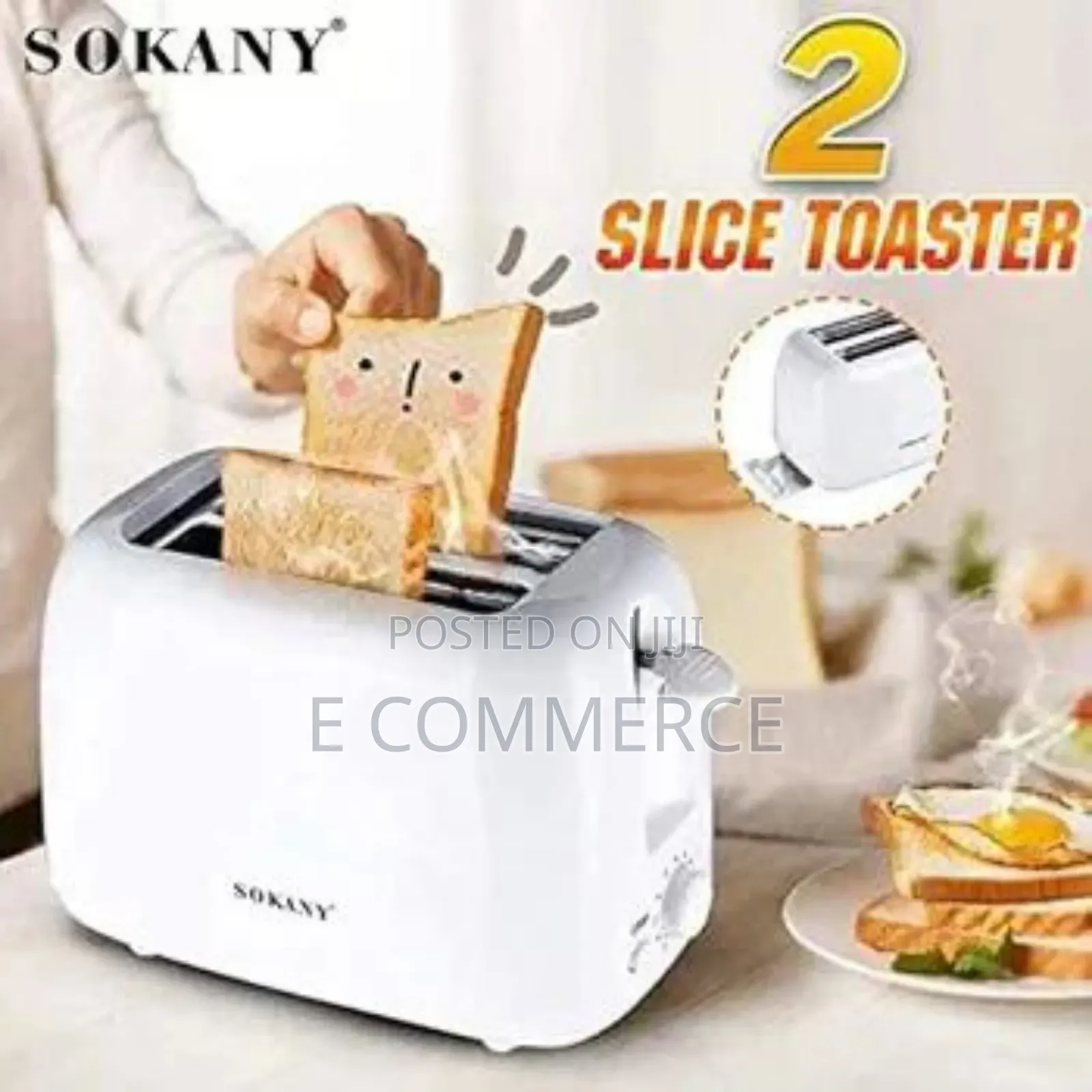 Sokany የዳቦ ቶስተር Brand Slice Toaster