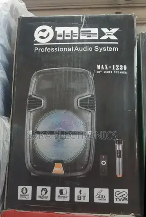 *Max 12inch Orignal Speaker Model Max- 1239