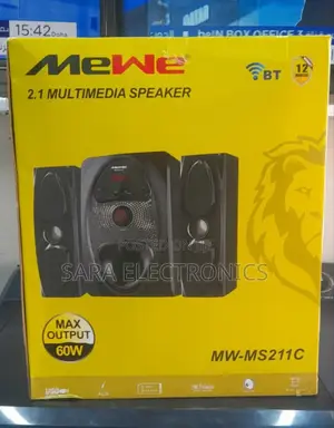 ▩Mewe 2 Speaker Model Me-Ms211c Orignal Speaker