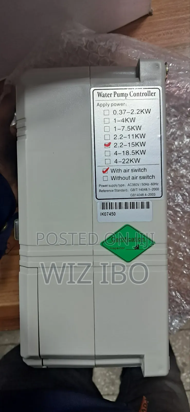 Pump Control Bord