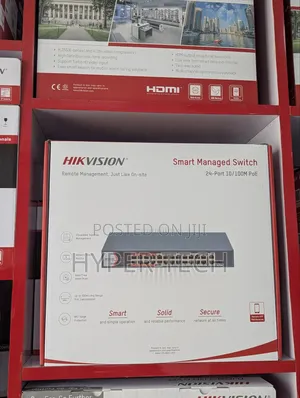 Hikvision 24 Port Managed Poe Switch