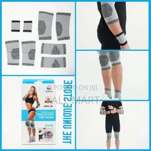 8pcs Bamboo Charcoal Fitness Protective Gear Set