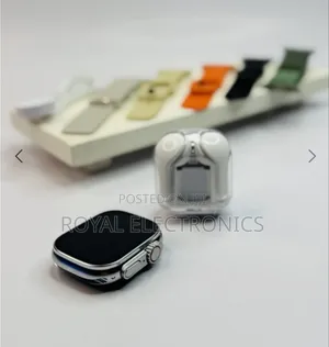 Wisme Ultra-3 Smart Watch With Airpods and 5 Straps