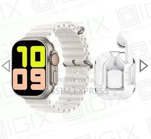 Wisme Ultra-3 Smart Watch With Airpods and 5 Straps