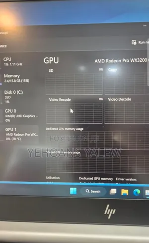 New Laptop HP ZBook 15 16GB Intel Core I7 SSD 512GB