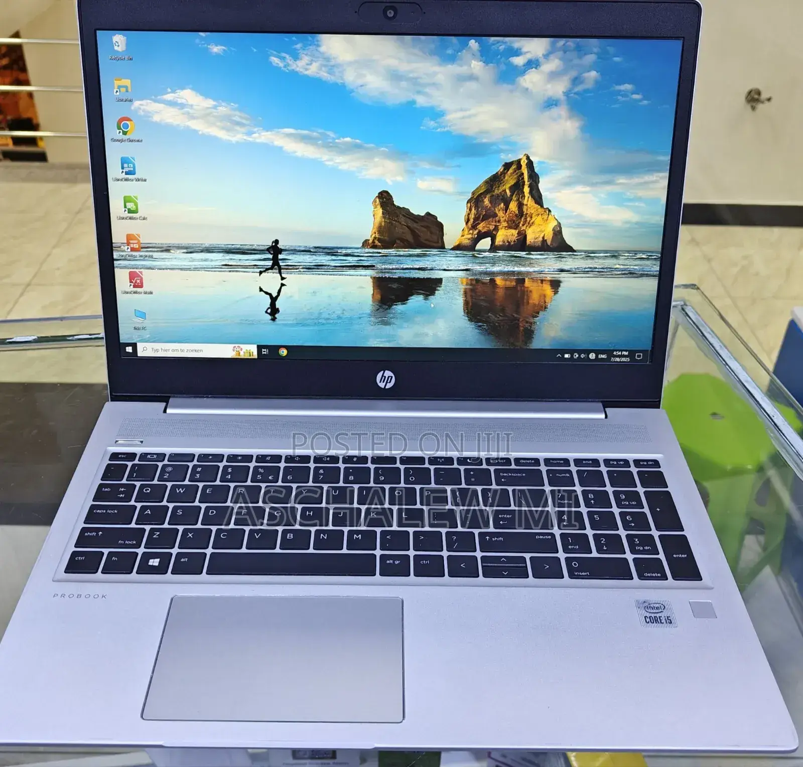 New Laptop HP ProBook 450 G7 8GB Intel Core I5 SSD 256GB