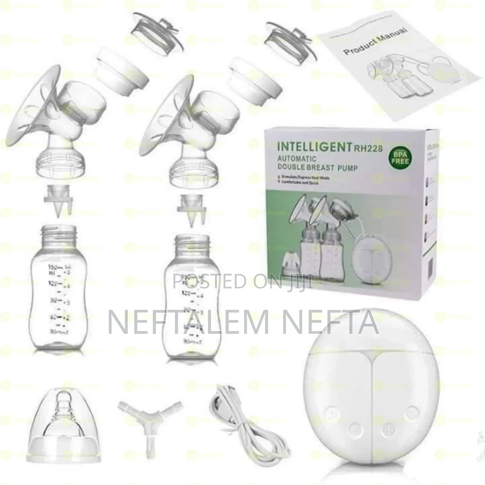 Entellegent Electrical Double Breast Pump
