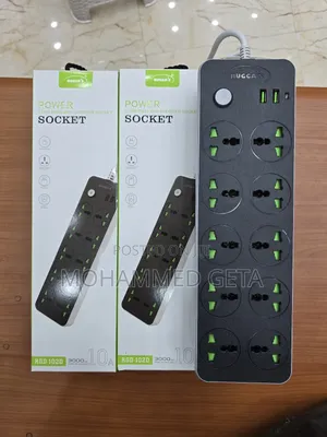 Ruggas 10 Port Universal Power Sockets and 2 Usb Ports