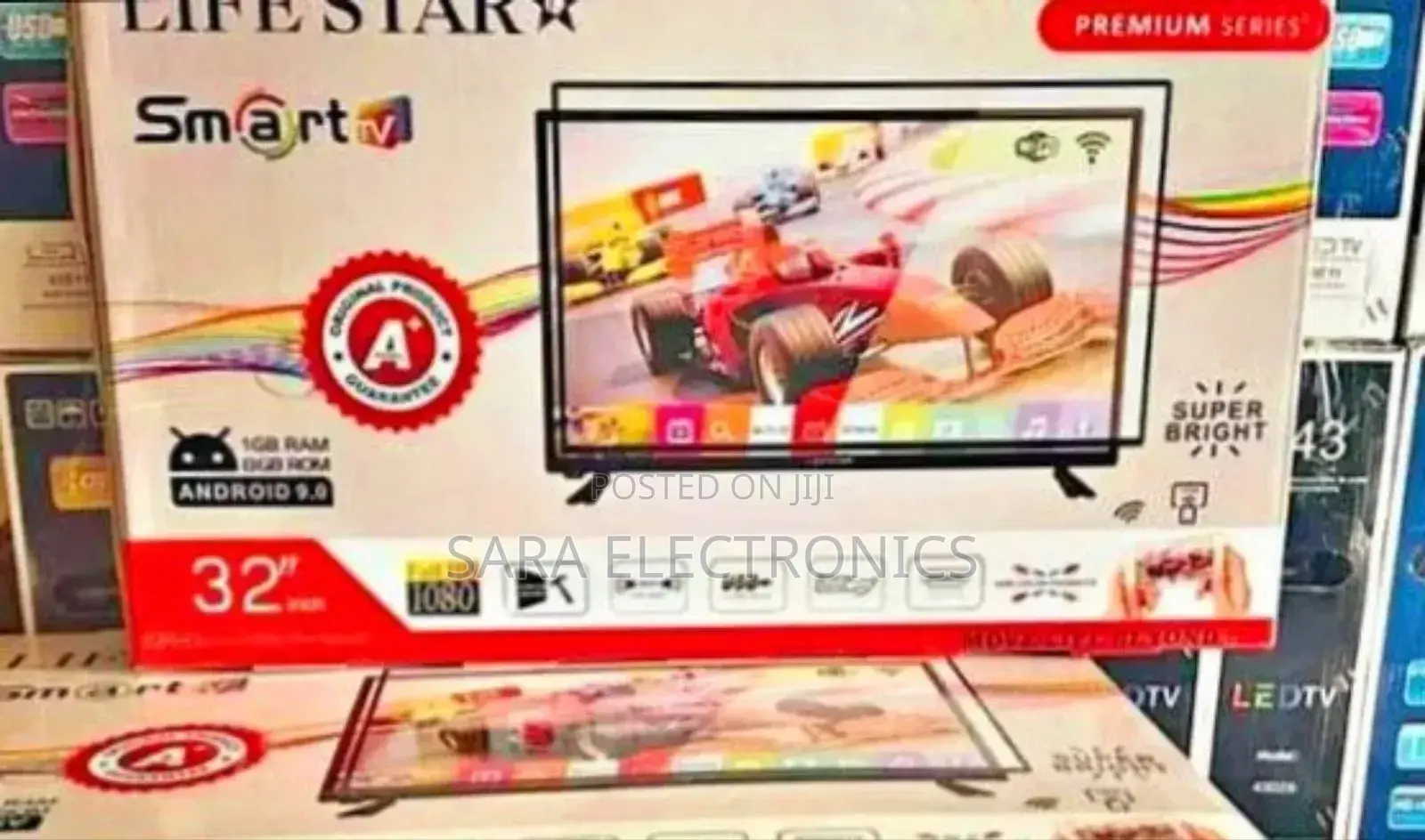 ◈Life Star 32" Uhd Smart Tv New 2026model◆ Free Delivery◆