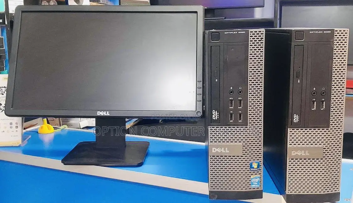 New Desktop Computer Dell OptiPlex 3020 4GB Intel Core i5 HDD 500GB