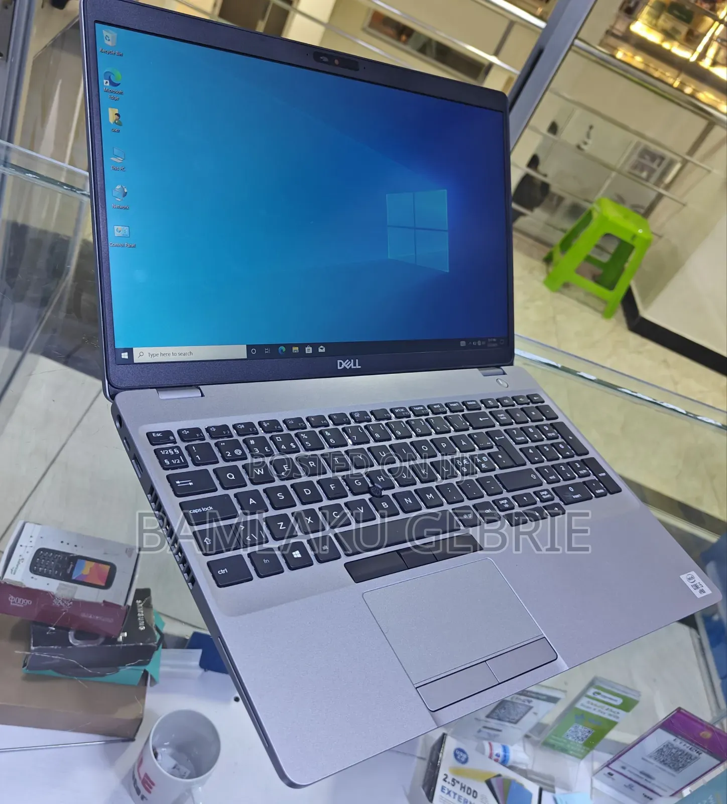 New Laptop Dell Latitude 5510 8GB Intel Core I5 SSD 256GB