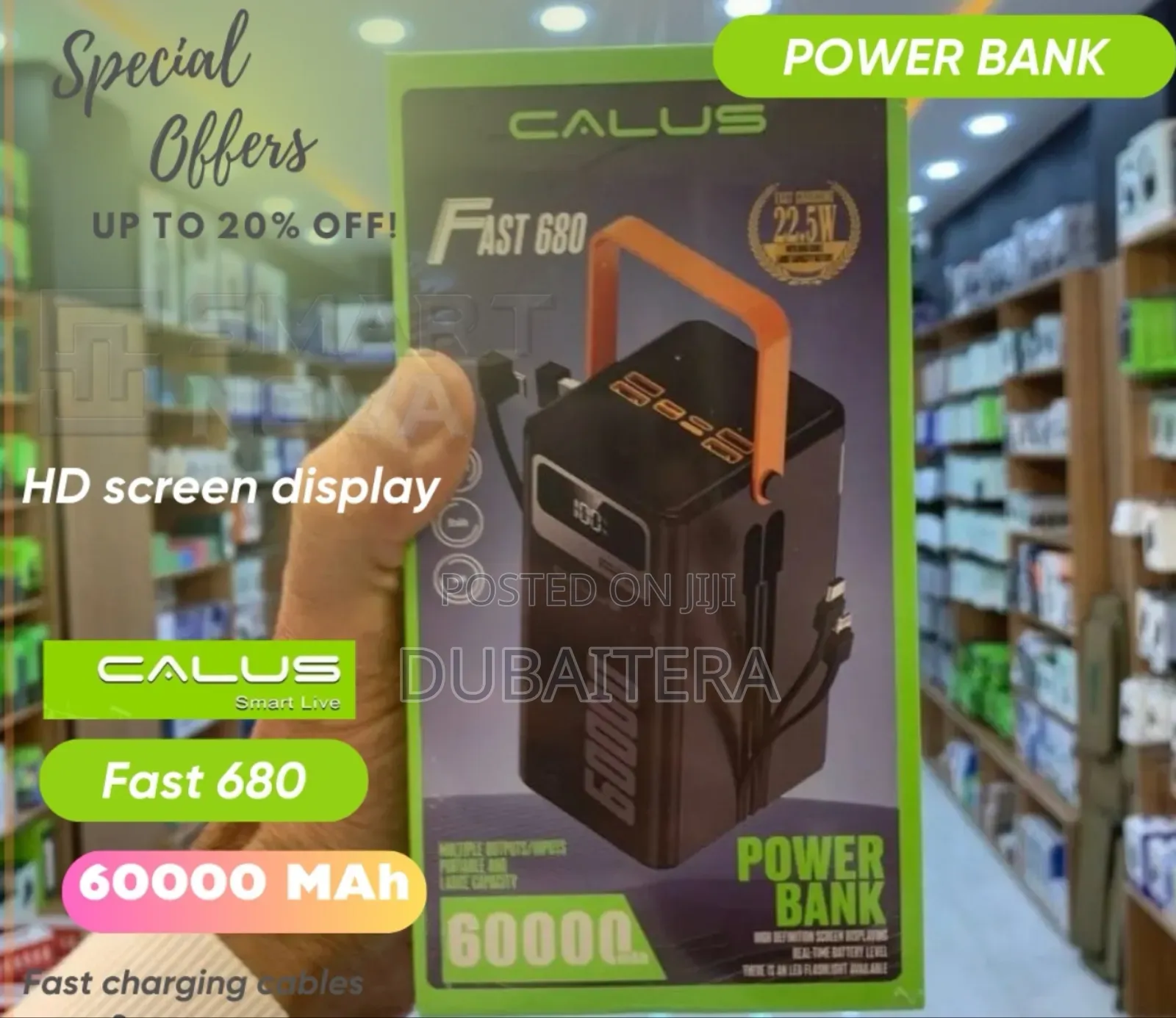 60,000mah | 22.5w Fast Charging Power Bank