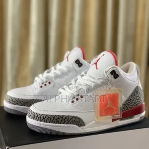 Jordan 3 Fire Red High Master Quality Smooth Sneakers for You