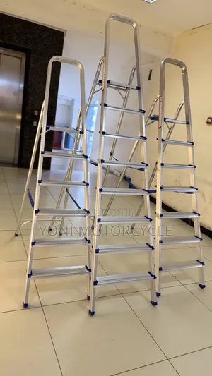 ተንቀሳቃሽ መሰላሎች Aluminium Ladder 8step Meselal0ladder