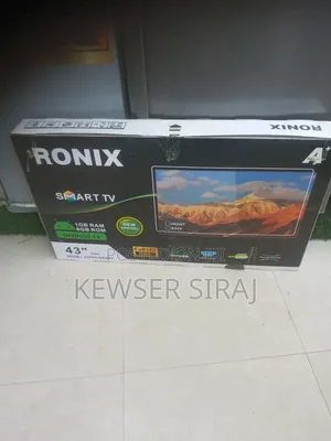 Ronax Tv 43inch Smart Android 14.1.5g Ram 8.Gb Rom