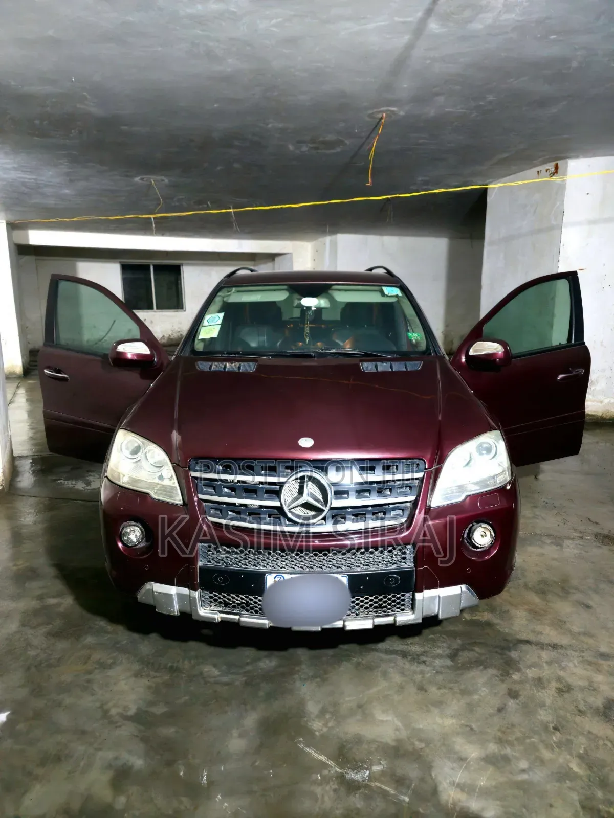 Mercedes-Benz M Class ML 350 4x2 2010 Burgundy