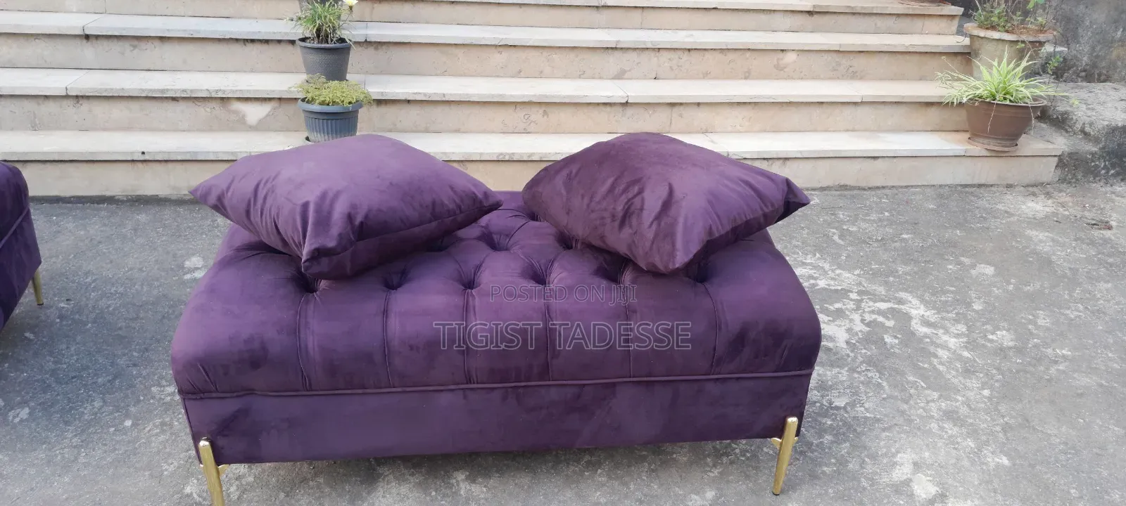 Simple Small Sofa for Your Home ጥራት ያለው ሶፋ 120*60 2pcs