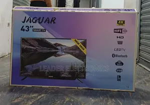 Jaguar 43'' Double Glass Smart Tv – Premium Picture, Smart Performance