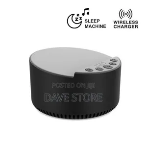 Rovik 3-in-1 Bluetooth Speaker With Sleep Machine Wireless Charger
