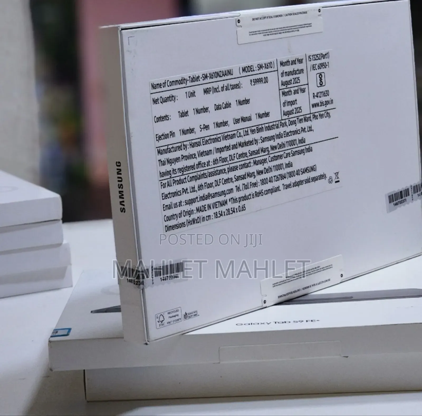 New Samsung Galaxy Tab S9 FE 128 GB