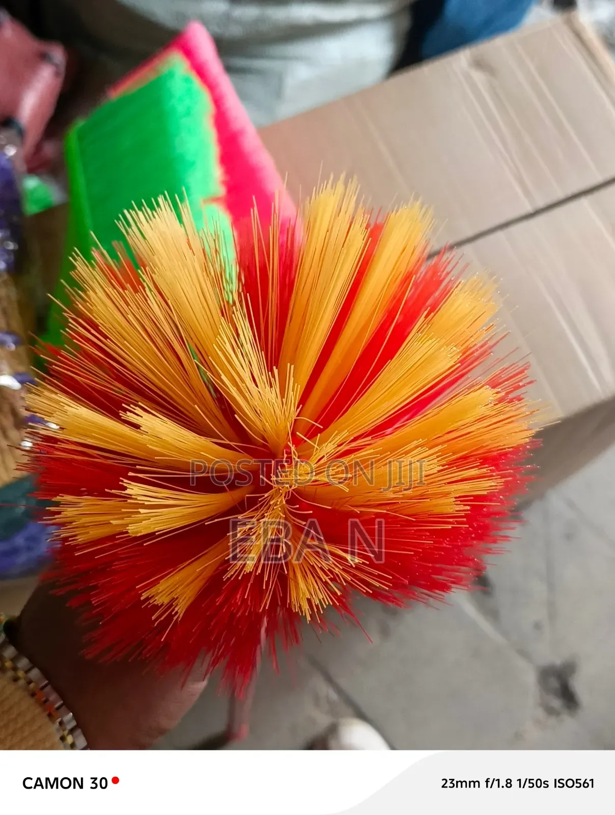 Broom Ckeaning Spider