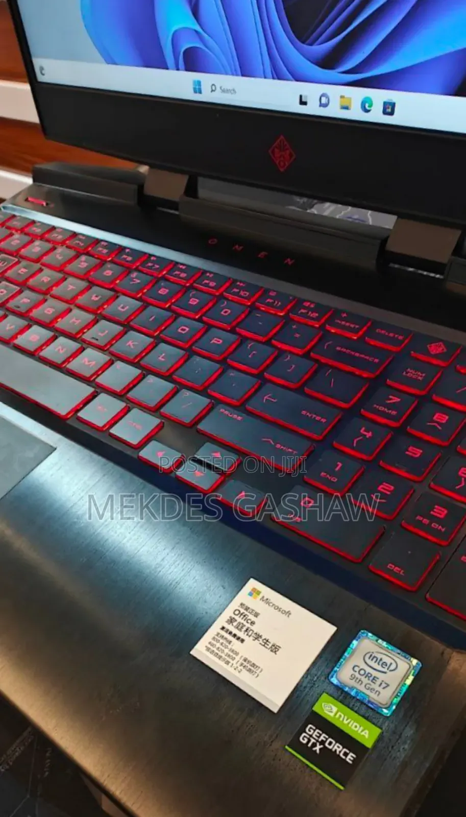 New Laptop HP Omen 16 16GB Intel Core I7 SSD 512GB